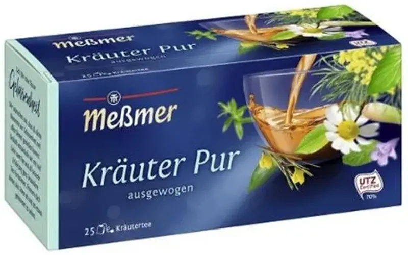 🍵 4 x 25er Pack Meßmer Kräuter pur Teebeutel ab 5,72€ (statt 13€)