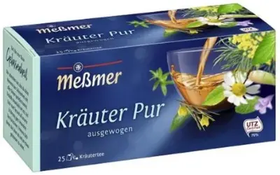 🍵 4 x 25er Pack Meßmer Kräuter pur Teebeutel ab 5,72€ (statt 13€)