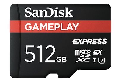 💾 SanDisk GamePlay microSD Karte mit 512GB für 70,40€ (statt 125€)
