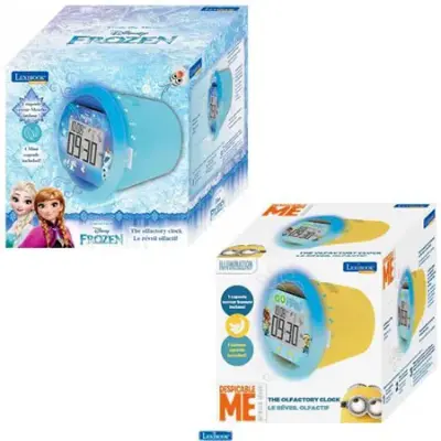 💤 2x Lexibook Frozen od. Minions Nachtlicht mit Radio + Wecker für 9,98€ (statt 20€)