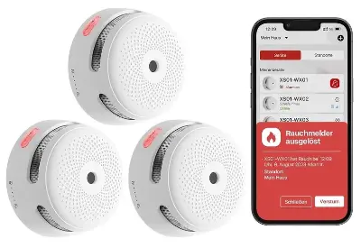 🔥 3er Set X-Sense XS01-WX WiFi Rauchmelder für 69,28€ (statt 81€)