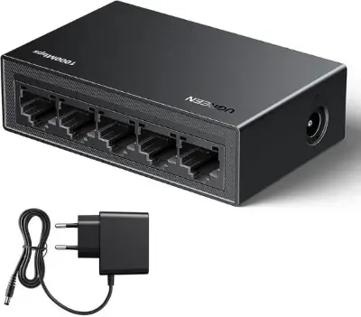 💻 UGREEN 5-Port LAN Gigabit Switch für 7,98€ (statt 10€)