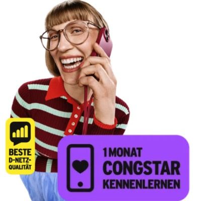 📲 1 Monat 50GB Telekom 5G Allnet-Flat von congstar für nur 1€ testen 🧨 selbstkündigend