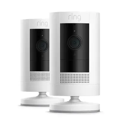 📷 2x Ring Überwachungskamera 1080p mit Akku für Außen für 79,99€ (statt 100€)