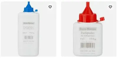 🎨 eBay: 4 für 1 Schlagschnur Farbpulver & Schnüre – z.B. 4 x 400g in Blau für 9,96€ (statt 40€)