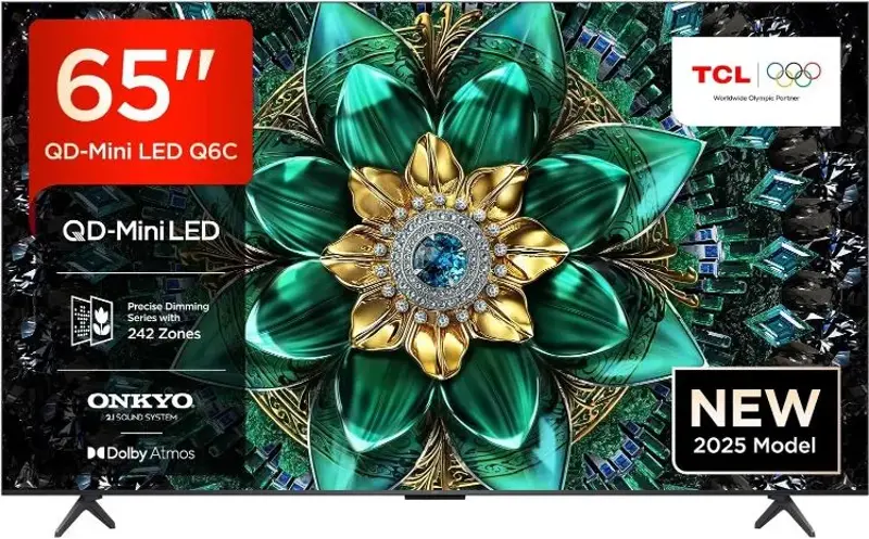 📺 TCL 65Q6C – 65″ QD-Mini LED UHD HDR TV 144Hz für 529€ (statt 679€)