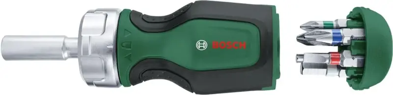🪛 Bosch Stubby Ratschenschraubendreher inkl. Bit Magazin für 8,78€ (statt 19€)