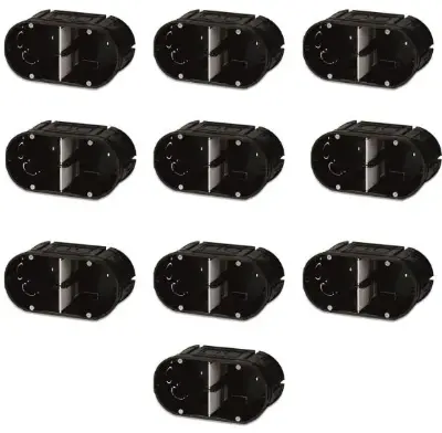 🔌 10er Pack Kopp 2-fach Unterputzdose, 63mm für 9,95€ (statt 20€)