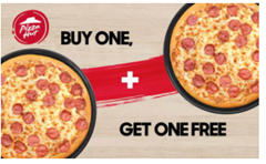 [endet heute] Groupon: 2-für-1 Pizza-Angebot auf alle Teigsorten und Beläge bei Pizza Hut für 0,90€