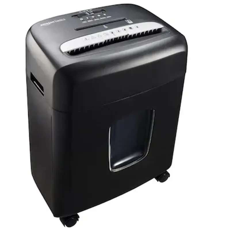 🗂️✂️🗑️ Amazon Basics Mikroschnitt Aktenvernichter für 8 Blätter für 40,85€ (statt 80€)