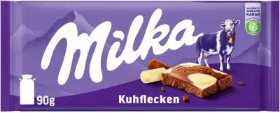 🐄 24x Milka Kuhflecken Schokolade je 90g für 26,59€ (statt 48€) – nur 1,10€ pro Schoki