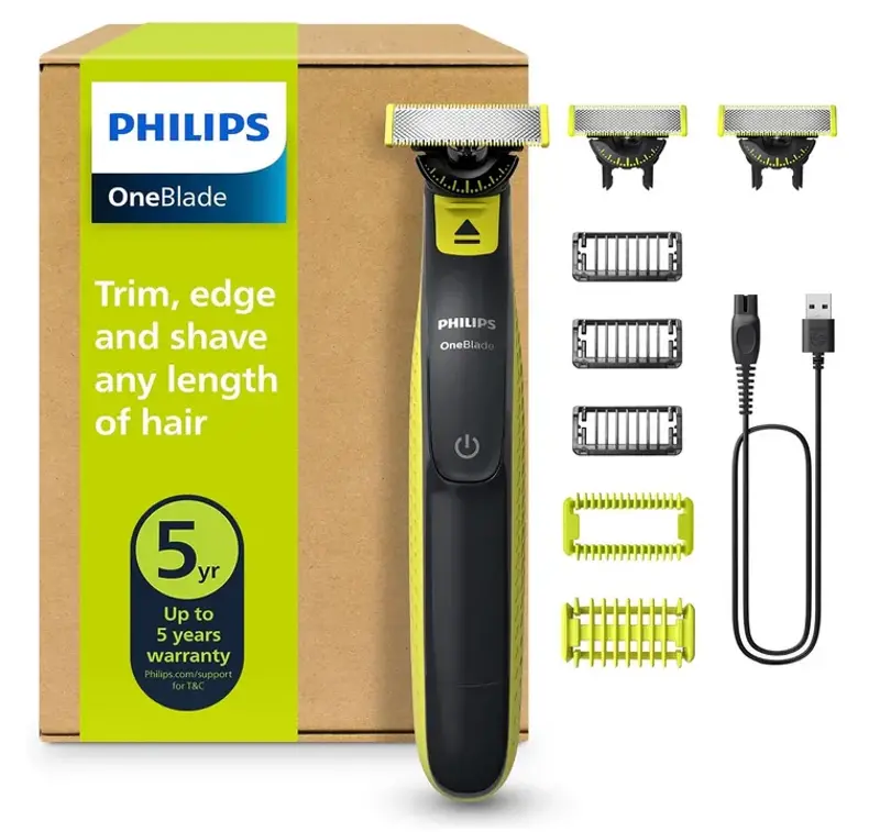 🪒 Philips QP2824/31 OneBlade 360 Face & Body Rasierer für 37,99€ (statt 46€)