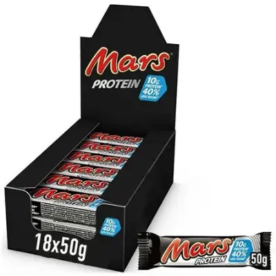 😍 Fast 1kg 🍫 18er Pack MARS Protein Riegel, je 50g ab 19,34€ (statt 45€)