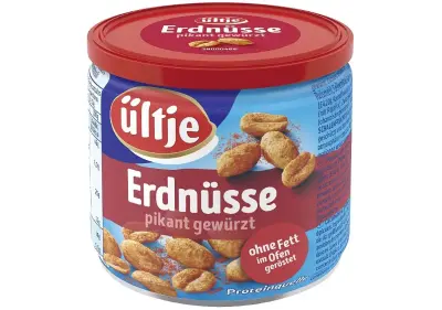 🥜 4x ültje Erdnüsse pikant je 180g für 5,74€ (statt 10€)