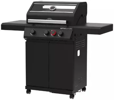 🔥 Rösle Artiso G3 Nero Gasgrill mit 3+1 Brenner & Crispy Zone für 379,94€ (statt 470€)