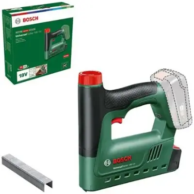 🔨 Bosch UniversalTacker 18V-14 Akku-Tacker inkl. 1.000 Klammern für 52,99€ (statt 69€)