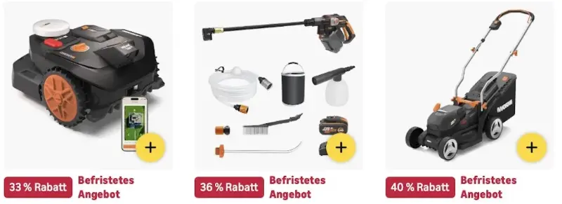 🏡🪴 Amazon: WORX Megasale 👉🏻 Werkzeugkoffer für 25€ (statt 35€)