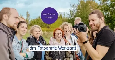 dm: kostenloser Foto-Workshop – neue Termine