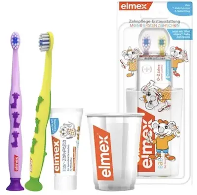 🪥 elmex Zahnpflege Erstausstattung Baby 0-2 Jahren ab 7,08€ (statt 9,21€)