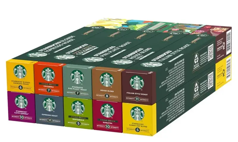 Starbucks Discovery Nespresso Probierpaket 100 Kapseln für 32,29€ (statt 47€)