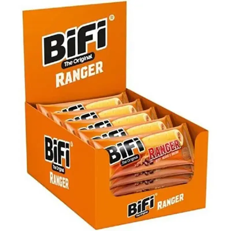 🥓 20er Pack BiFi Ranger Wurstsnack mit Bohnen & Bacon ab 23,64€ (statt 29€)