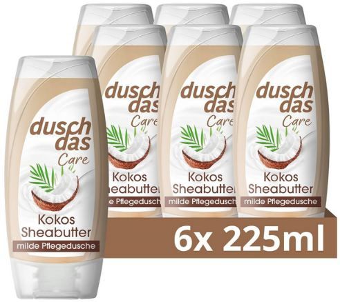 🚿 6x Duschdas Care Kokos & Sheabutter Duschgel ab 5,12€ (statt 11€)