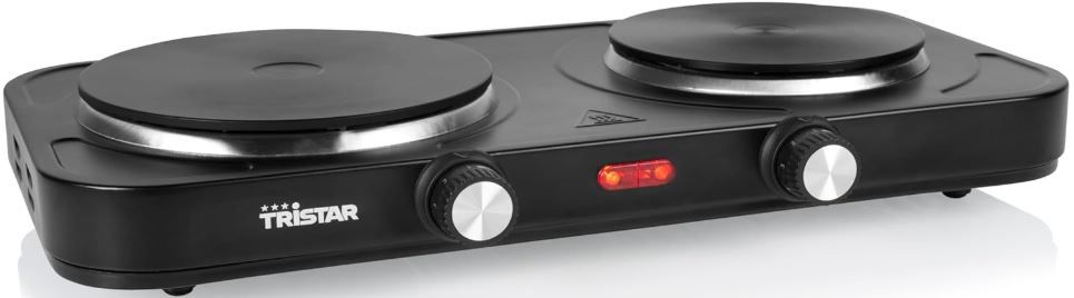 🍳 Tristar Tragbare Doppel-Kochplatte, 2500W für 27,99€ (statt 42€)