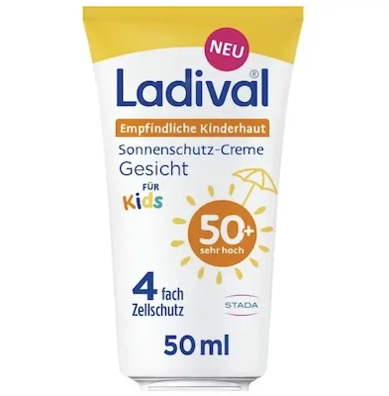 ☀️ Ladival Kinder Sonnencreme LSF 50+ für empfindliche Kinderhaut ab 10,79€ (statt 15€)