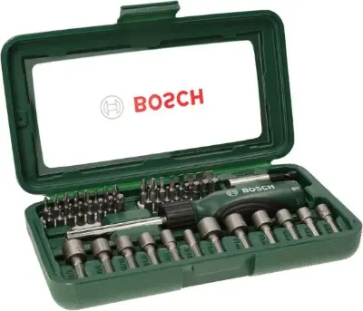 🪛 Bosch Schrauberbit und Steckschlüssel-Set, 46-tlg. für 15,69€ (statt 23€)