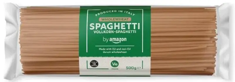 🍝 4x by Amazon Vollkorn-Spaghetti, je 500g ab 3,50€ (statt 6€) – Nur 0,87€ pro Packung!