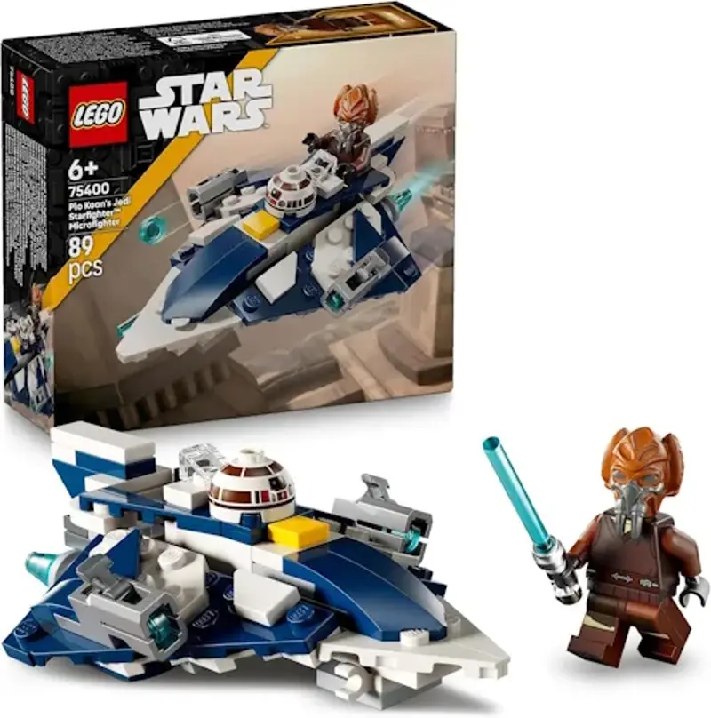 🚀 LEGO Star Wars 75400 Plo Koons Jedi Starfighter für 10,39€ (statt 14€)