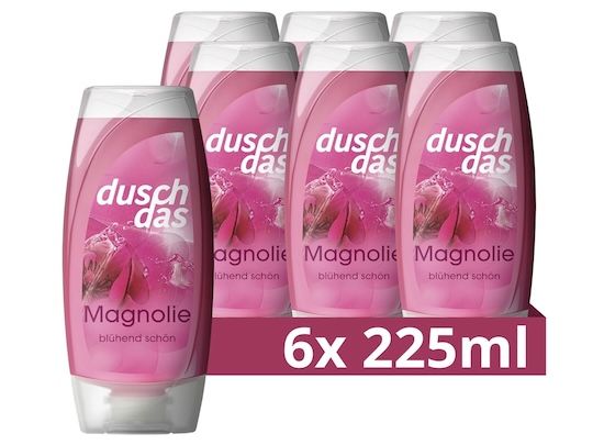 🚿 6x Duschdas Magnolie mit verwöhnender Duftformel ab 5,34€ (statt 11€)