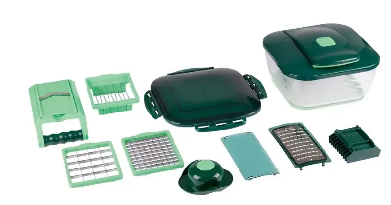 🧅 Nicer Dicer Chef 13-teiliges Universal Reiben Set für 35,94€ (statt 45€)