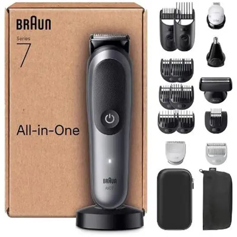 🪒 Braun AIO7585 All-in-One Series 7 Groomingset für 79,99€ (statt 110€)