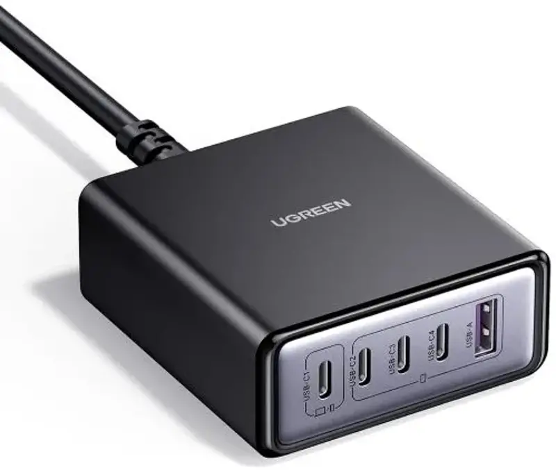 🔌 UGREEN 5-Port USB-C + A GaN Ladegerät mit 65W für 23,99€ (statt 33€)