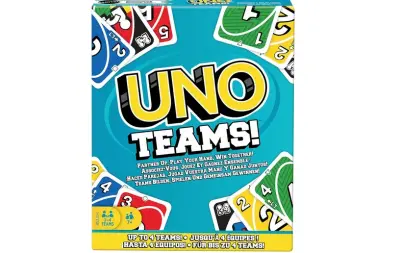 👑 Mattel UNO Teams Familien Game für 6,99€ (statt 12€)