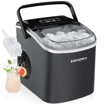 🧊 Euhomy Eiswürfelmaschine mit 9 Würfeln in 6 Minuten für 79,99€ (statt 90€)
