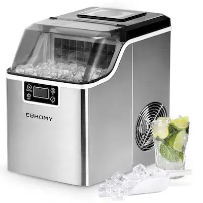🧊 Euhomy Eiswürfelmaschine mit 24 Eiswürfeln in 13 Minuten für 139€ (statt 170€)