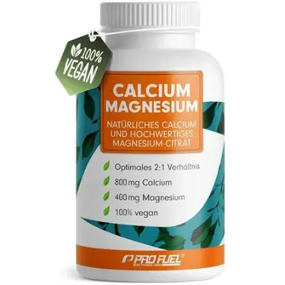 💊 180er Pack Pro Fuel Calcium & Magnesium Kapseln für 12,70€ (statt 17€)