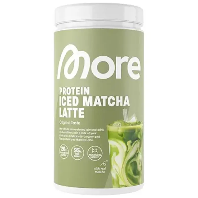 🥤 More Nutrition Protein Iced Matcha Latte, 500g ab 23,55€ (statt 34€)