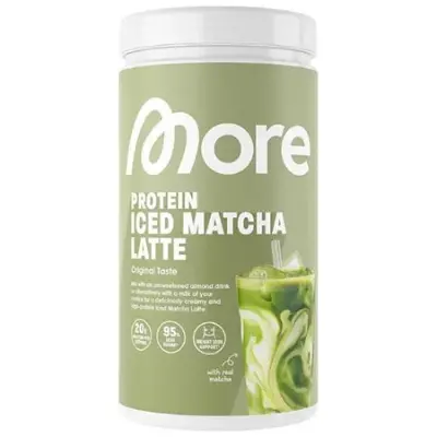 🥤 More Nutrition Protein Iced Matcha Latte, 500g ab 23,55€ (statt 34€)