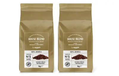 ☕ 2kg by Amazon House Blend Kaffeebohnen ab 18,81€ (statt 27€) – 9,40€/kg