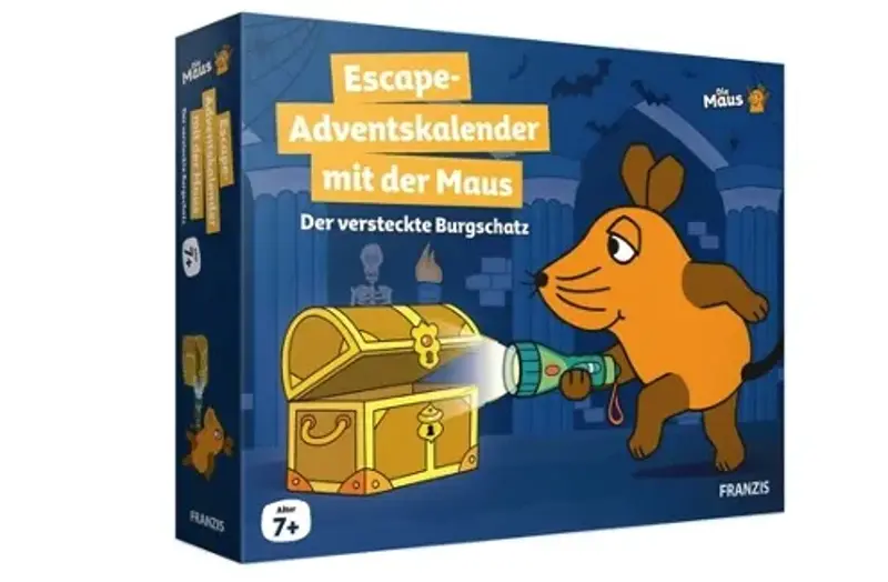 🎄 Franzis Escape Adventskalender mit der Maus inkl. UV-Stift für 14,24€ (statt 25€)