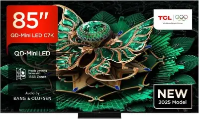 📺 TCL 85C7K 85″ QD-Mini 4K HDR TV mit 144Hz ab 1.287,75€ (statt 1.999€)