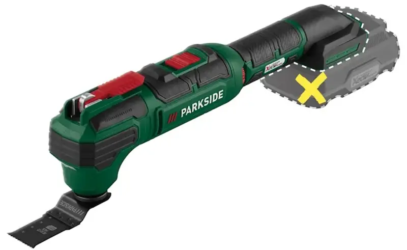 🛠️ Parkside PAMFW 20-Li C3 20V Akku-Multifunktionswerkzeug Solo für 30,94€ (statt 45€)