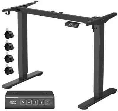 👨‍💻 VASAGLE Höhenverstellbares Tischgestell mit 3 Höhen für 62,99€ (statt 76€)