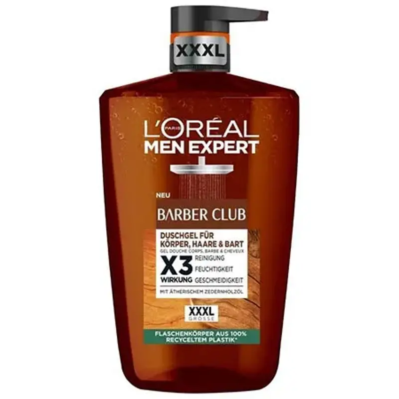 🚿 1 Liter Loreal Men Expert Barber Club XXXL Duschgel & Shampoo für 5,10€ (statt 7€)