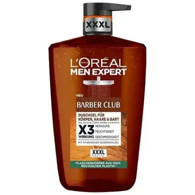 🚿 1 Liter Loreal Men Expert Barber Club XXXL Duschgel & Shampoo für 5,10€ (statt 7€)