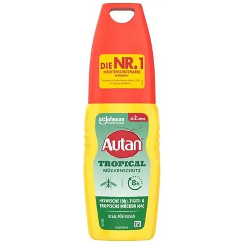 🦟 Autan Tropical Mückenschutz Pumpspray, 100ml ab 4,49€ (statt 7€)