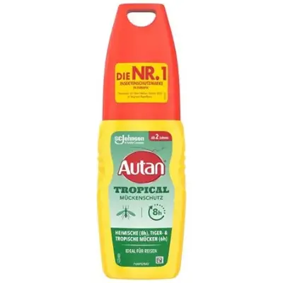 🦟 Autan Tropical Mückenschutz Pumpspray, 100ml ab 4,49€ (statt 7€)